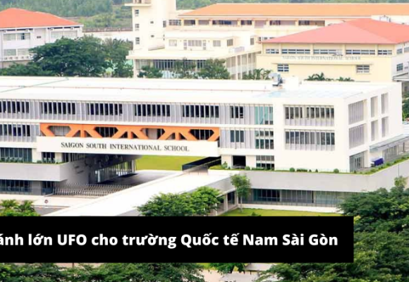 Quạt trần UFO cho Trường Quốc tế Nam Sài Gòn - SSIS